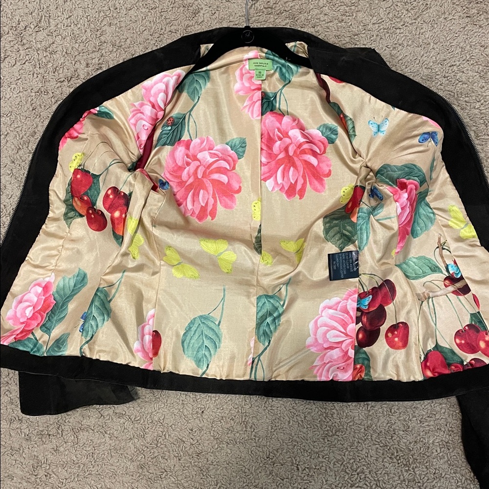 VINTAGE John Carlisle Brown Suede Blazer size XS - Picture 10 of 11